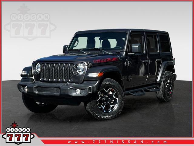 used 2021 Jeep Wrangler Unlimited car, priced at $29,555