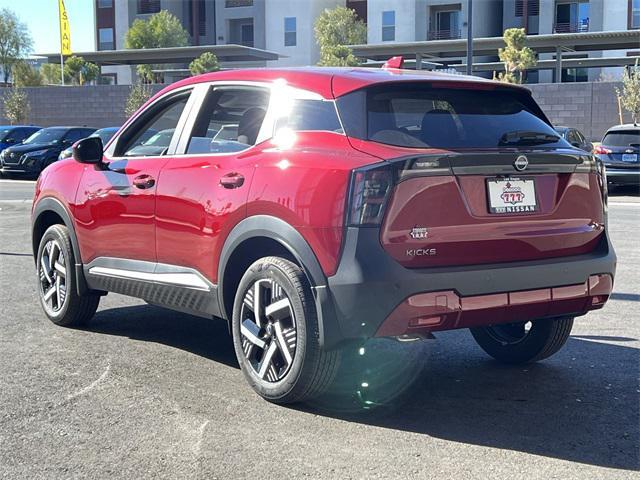 new 2025 Nissan Kicks car, priced at $24,670