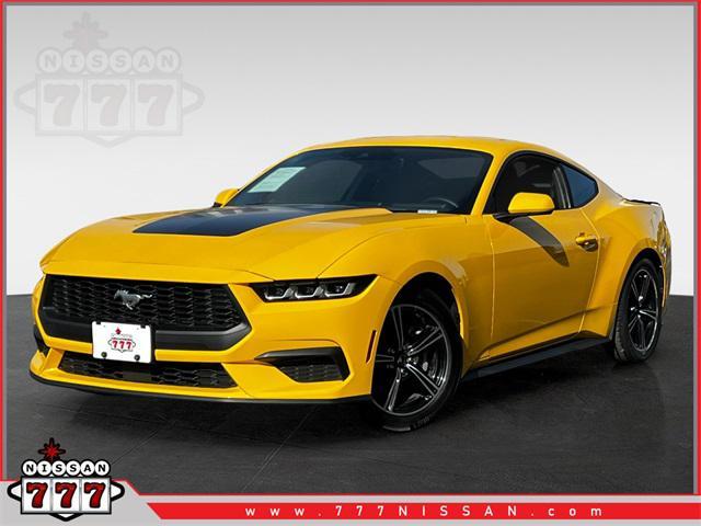 used 2024 Ford Mustang car, priced at $27,455