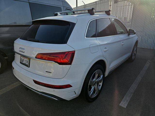 used 2021 Audi Q5 car, priced at $27,991