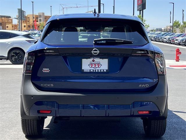 new 2025 Nissan Kicks car, priced at $26,842