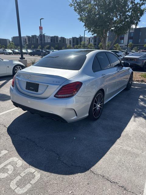 used 2018 Mercedes-Benz AMG C 43 car, priced at $34,991