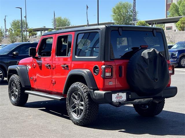 used 2024 Jeep Wrangler car, priced at $33,482
