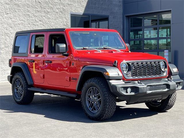 used 2024 Jeep Wrangler car, priced at $33,482