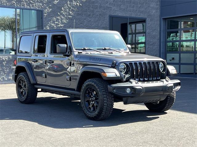used 2022 Jeep Wrangler car, priced at $29,482