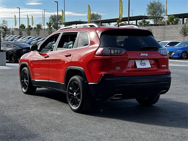 used 2021 Jeep Cherokee car, priced at $19,555