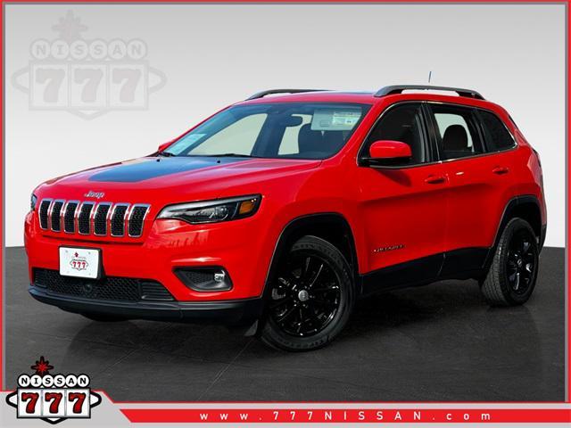 used 2021 Jeep Cherokee car, priced at $19,555