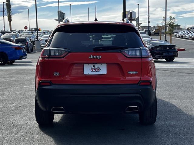 used 2021 Jeep Cherokee car, priced at $19,555