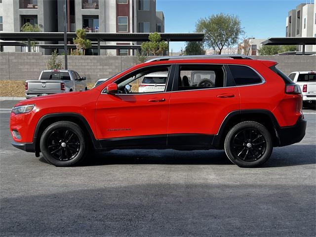 used 2021 Jeep Cherokee car, priced at $19,555