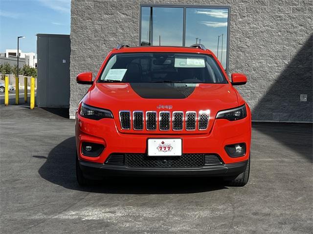 used 2021 Jeep Cherokee car, priced at $19,555