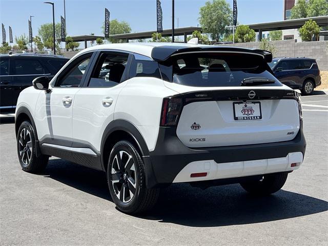 new 2025 Nissan Kicks car, priced at $27,392