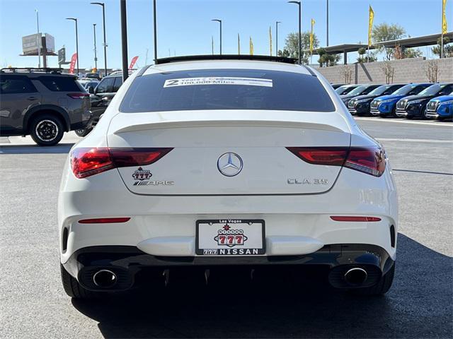 used 2020 Mercedes-Benz AMG CLA 35 car, priced at $28,482