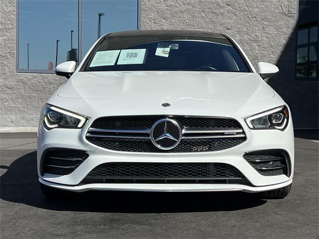 used 2020 Mercedes-Benz AMG CLA 35 car, priced at $28,482