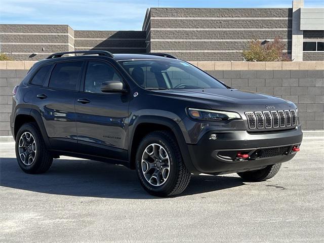 used 2021 Jeep Cherokee car, priced at $24,773