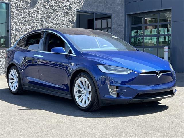 used 2020 Tesla Model X car, priced at $35,482