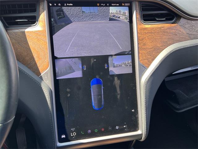 used 2020 Tesla Model X car, priced at $35,482