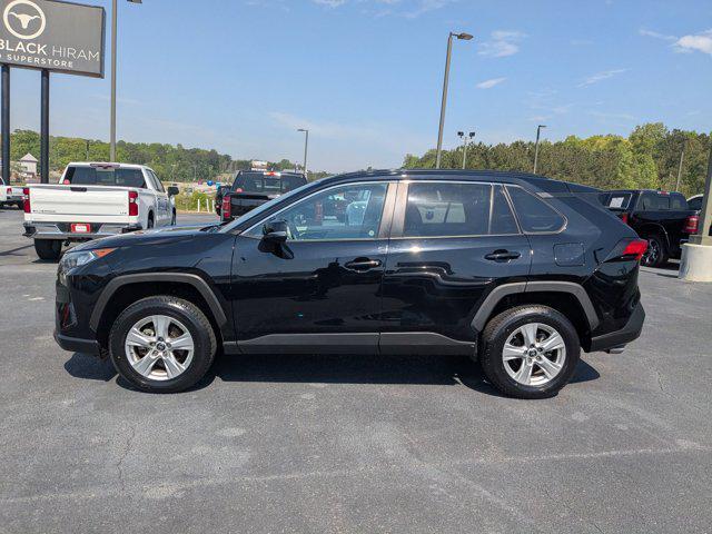 used 2021 Toyota RAV4 car, priced at $29,990