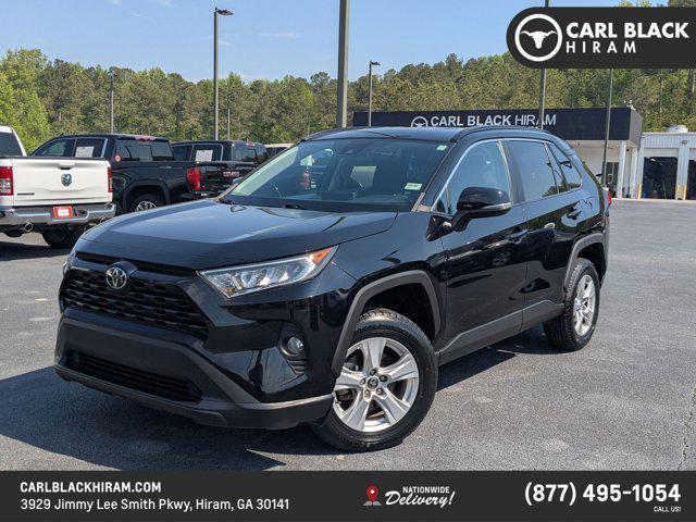 used 2021 Toyota RAV4 car, priced at $29,990