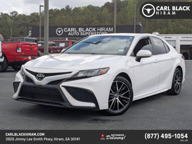 used 2021 Toyota Camry car, priced at $24,990
