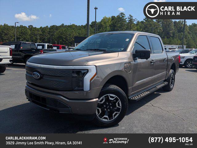 used 2023 Ford F-150 Lightning car, priced at $39,990