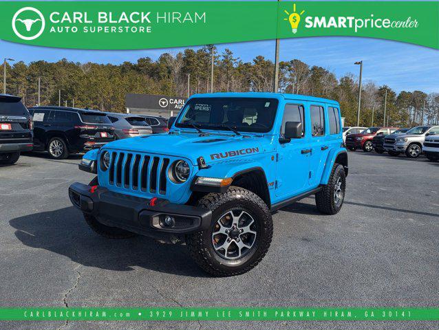 used 2021 Jeep Wrangler Unlimited car, priced at $35,990