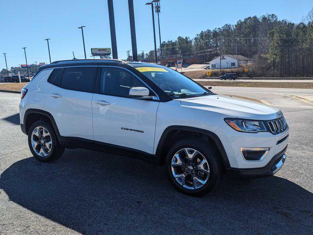 used 2021 Jeep Compass car, priced at $22,990