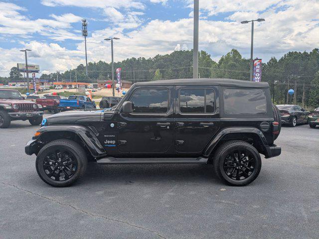 used 2022 Jeep Wrangler Unlimited 4xe car, priced at $33,990