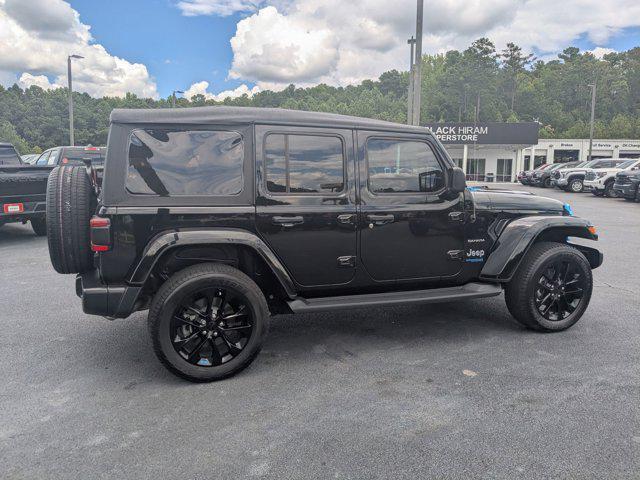 used 2022 Jeep Wrangler Unlimited 4xe car, priced at $33,990