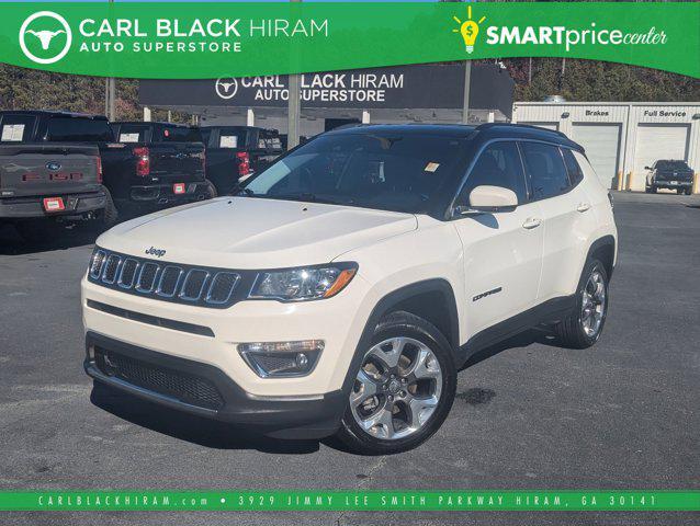 used 2021 Jeep Compass car, priced at $23,990