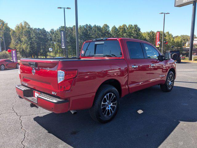 used 2021 Nissan Titan car, priced at $31,990