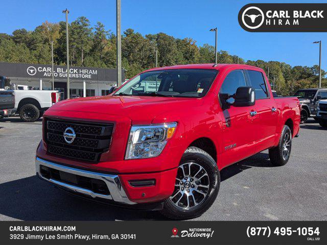 used 2021 Nissan Titan car, priced at $31,990