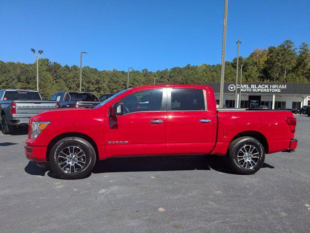 used 2021 Nissan Titan car, priced at $31,990