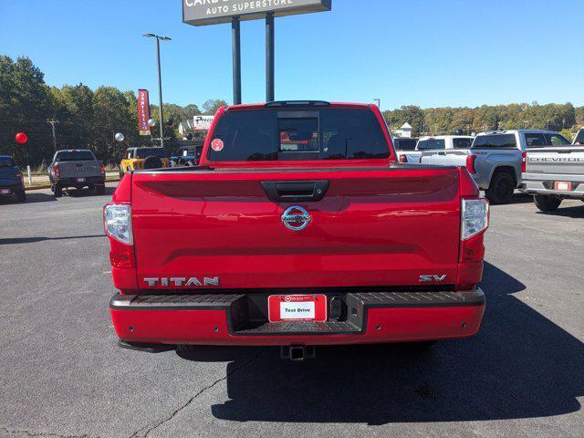 used 2021 Nissan Titan car, priced at $31,990