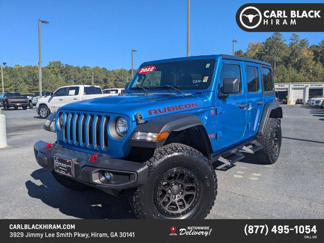 used 2022 Jeep Wrangler Unlimited car, priced at $43,990