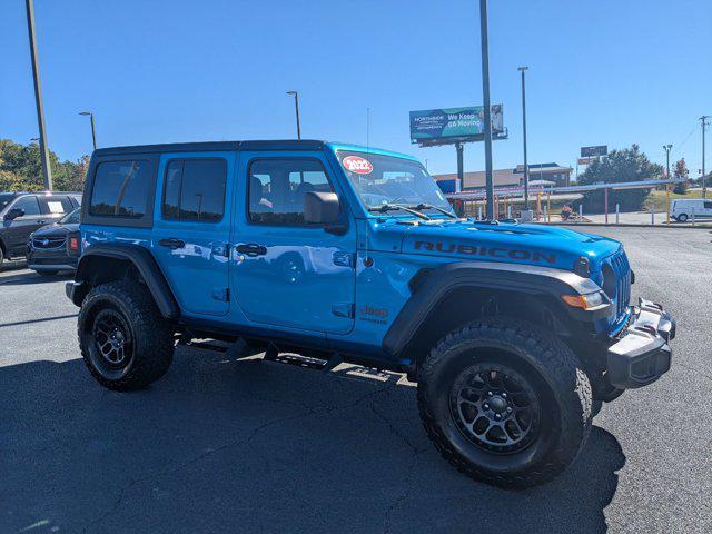 used 2022 Jeep Wrangler Unlimited car, priced at $43,990