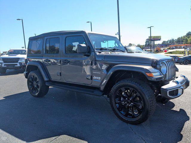 used 2022 Jeep Wrangler Unlimited 4xe car, priced at $32,990