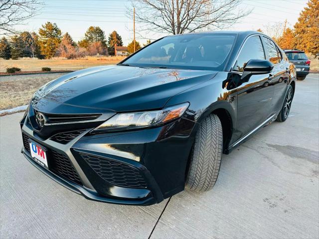 used 2021 Toyota Camry car, priced at $19,999