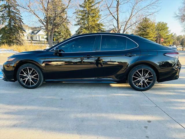 used 2021 Toyota Camry car, priced at $19,999