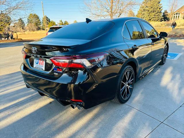 used 2021 Toyota Camry car, priced at $19,999