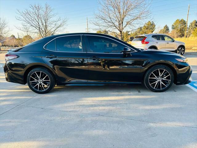 used 2021 Toyota Camry car, priced at $19,999