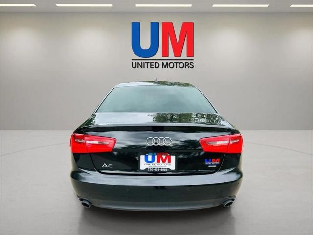 used 2015 Audi A6 car, priced at $12,999
