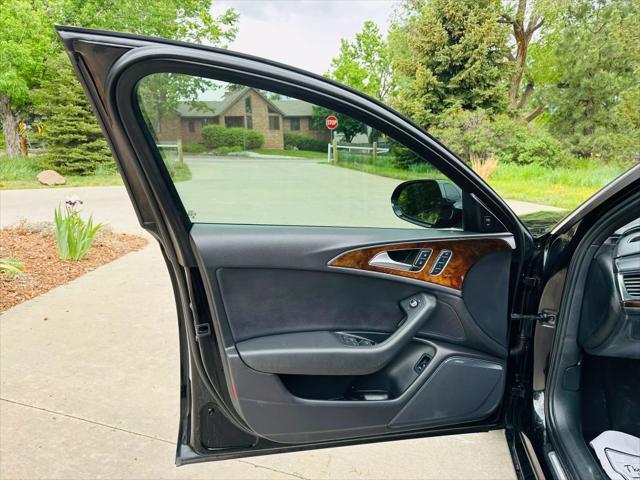 used 2015 Audi A6 car, priced at $13,999