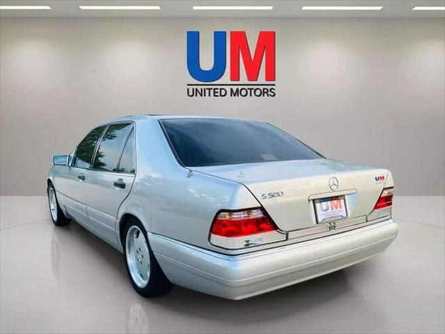 used 1999 Mercedes-Benz S-Class car, priced at $11,999