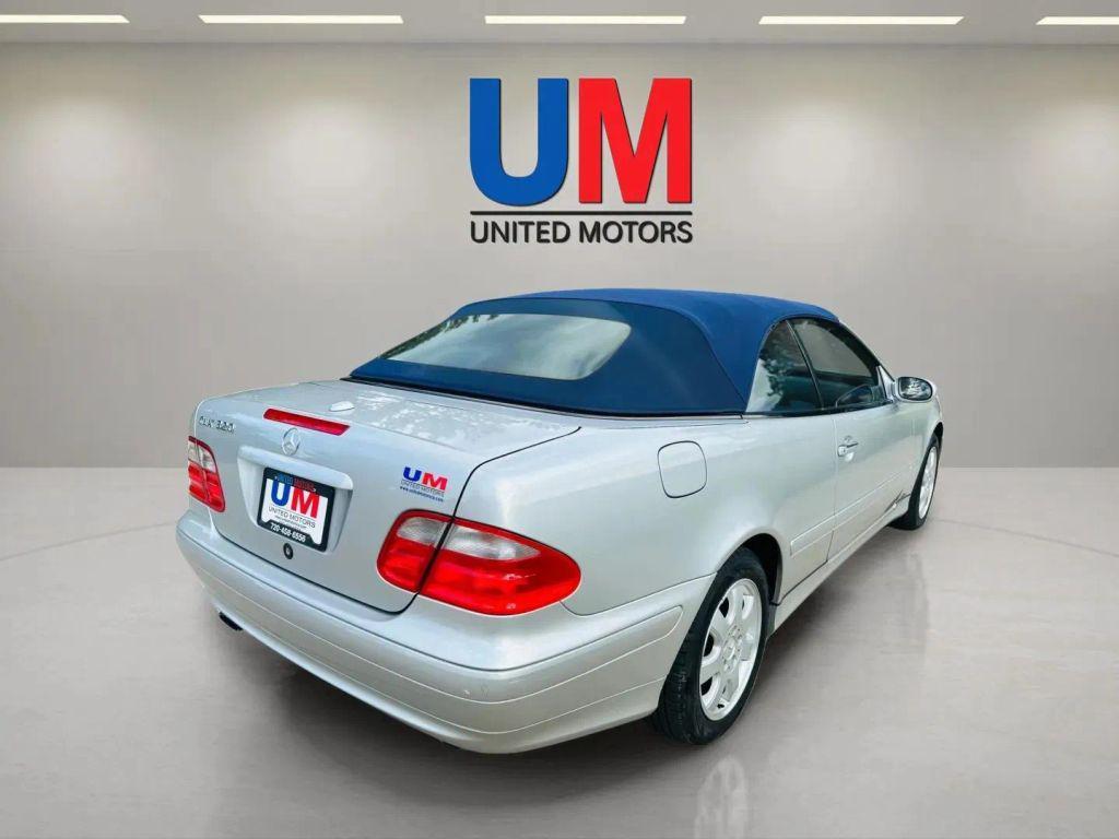 used 2000 Mercedes-Benz CLK-Class car, priced at $9,999