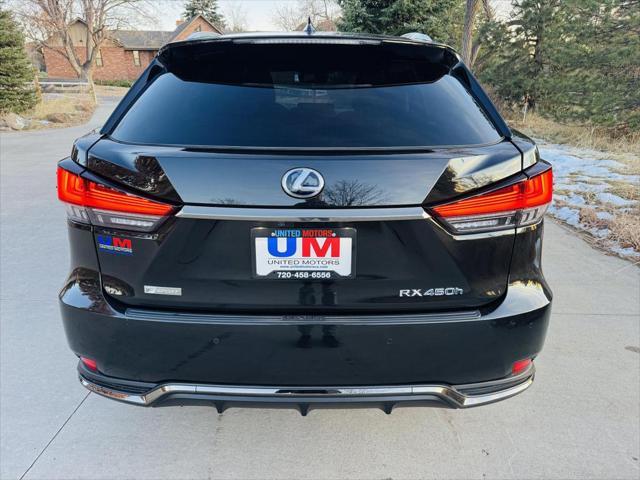 used 2021 Lexus RX 450h car, priced at $40,999