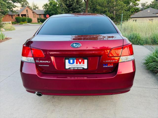 used 2011 Subaru Legacy car, priced at $9,999