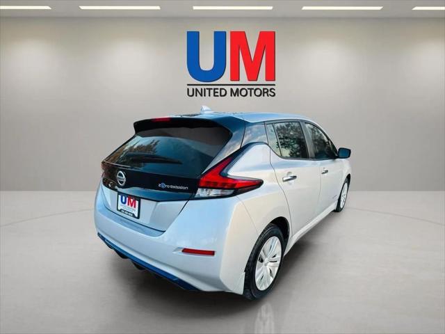 used 2018 Nissan Leaf car, priced at $9,999