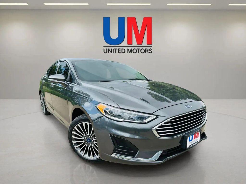 used 2020 Ford Fusion car, priced at $14,499