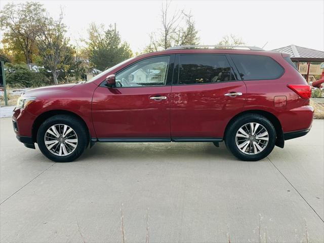 used 2017 Nissan Pathfinder car, priced at $13,999