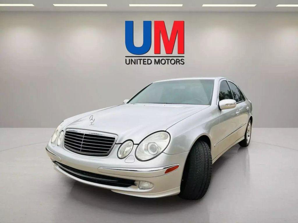 used 2004 Mercedes-Benz E-Class car, priced at $6,999